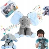 Maskotka Słonik Interaktywny Ruszający Uszami SŁÓŃ GRA ŚPIEWA UCZY MÓWI