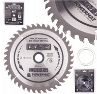 TARCZA WIDIOWA DO DREWNA PIŁY PIŁA 185 X 20 MM 40Z TDD-185x20x40Z