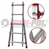 Drabina MAR-POL aluminium 9 do 150 kg
