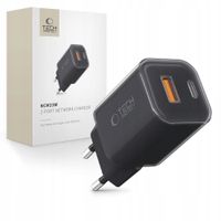 2 x SIECIOWA ŁADOWARKA ZASILACZ KOSTKA USB-C TYPE-C USB-A DO IPHONE / GALAX