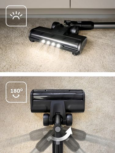 ODKURZACZ BEZPRZEWODOWY PIONOWY RĘCZNY 14w1 LED MOZANO HANDY PRO 600 na Arena.pl