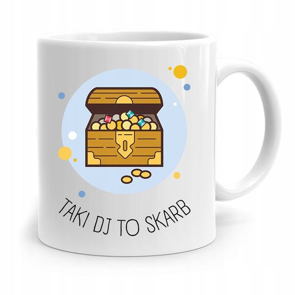 Dla Dja Muzyka Kubek Taki Dj To Skarb Prezent Z Nadrukiem Ze Zdjęciem zdjęcie 1