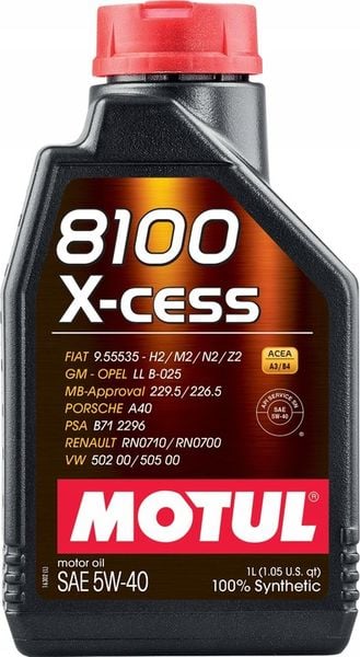 OLEJ MOTUL 8100 X-CESS 5W40 1L zdjęcie 3