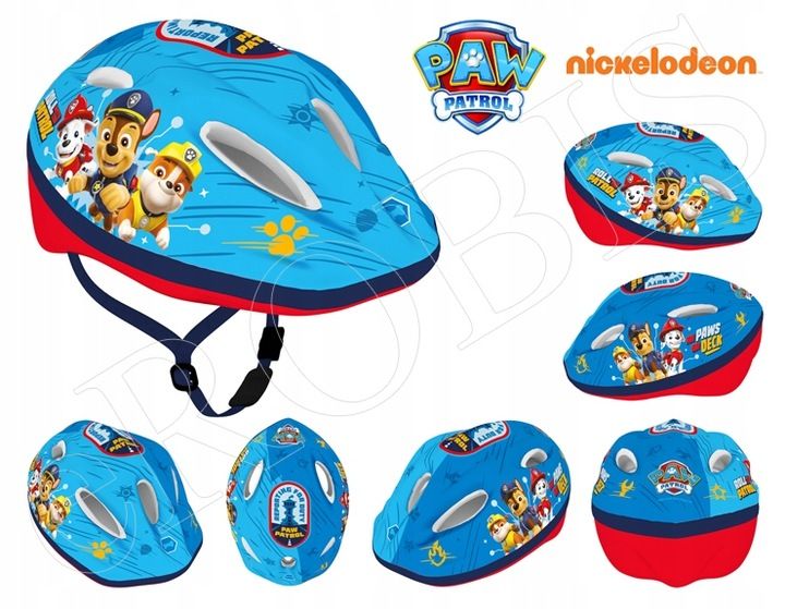 KASK DZIECIĘCY ROWEROWY ROLKI HULAJNOGA PSI PATROL BOYS M 52-56cm zdjęcie 6