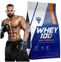 TREC BIAŁKO WHEY 100 PROTEINY ODŻYWKA BIAŁKOWA WPC 700g o smaku naturalnym