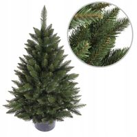 Choinka sztuczna jak żywa w doniczce Świerk Alaska 110 cm stabilna