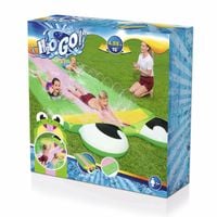 Bestway Potrójny ślizg wodny ŻABA H2O GO! Długi - 4.88m 52389
