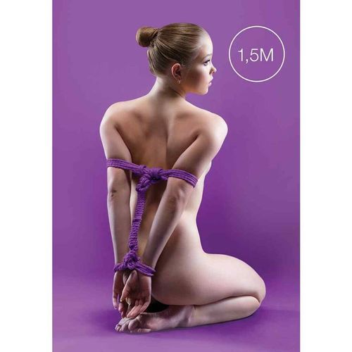 Fioletowa Linka Do Bdsm - Ouch! Japanese Mini Rope Purple 1,5 M na Arena.pl