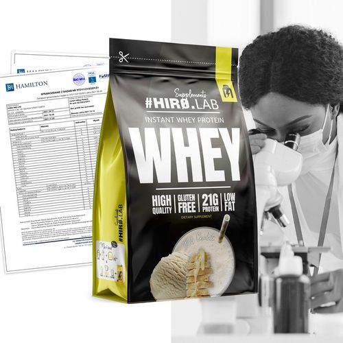 Białko koncentrat serwatkowe WPC 750 g Instant Whey Biała Czekolada hiro na Arena.pl