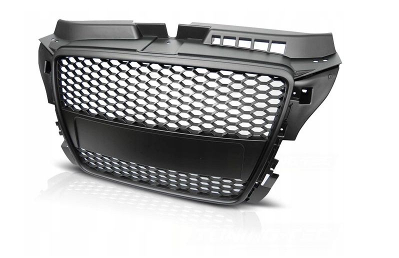 Grill Atrapa Audi A3 8P 08-11 R RS-TYPE MATT BLACK zdjęcie 1