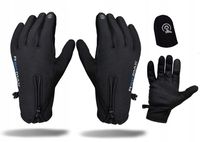 Rękawice Max wodoodporne dotykowe zamek M/L