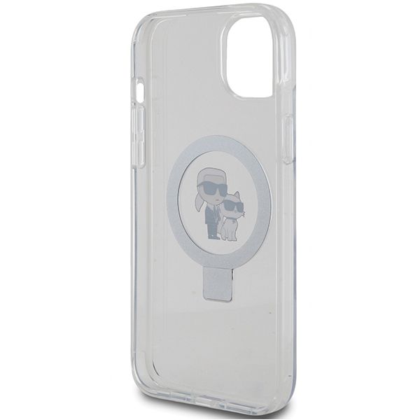 Etui Karl Lagerfeld do iPhone 15 Plus, iPhone 14 Plus, Biały, MagSafe zdjęcie 7