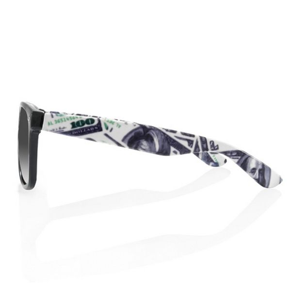 Okulary wayfarery NERDY kujonki - DOLLAR zdjęcie 3