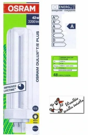 Świetlówka OSRAM DULUX T/E PLUS 42 W/840 3050lm zdjęcie 3