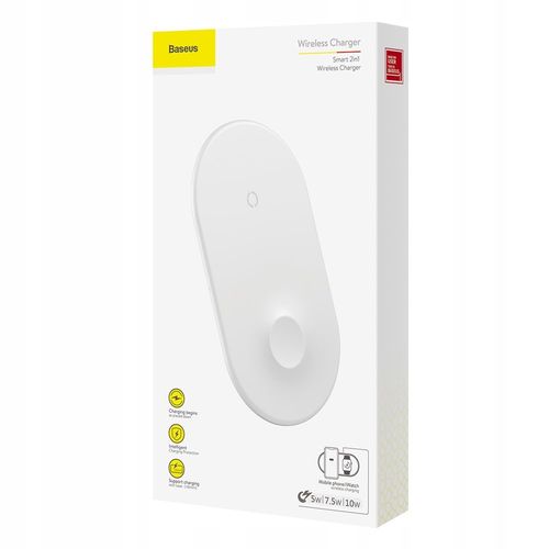 Baseus Ładowarka Indukcyjna iPhone Apple Watch 2w1 na Arena.pl