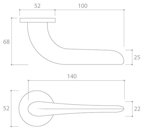 KLAMKA DRZWIOWA PREMIUM MOON R SL KOLOR MOSIĄDZ POŁYSK na Arena.pl