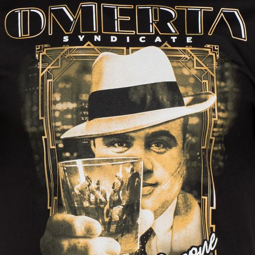 T-shirt AL CAPONE CZARNY M na Arena.pl