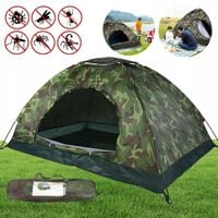 ULTRALEKKI NAMIOT DLA 1 OSOBY WODOODPORNY NAMIOT NA KEMPING ZEWNĘTRZNY