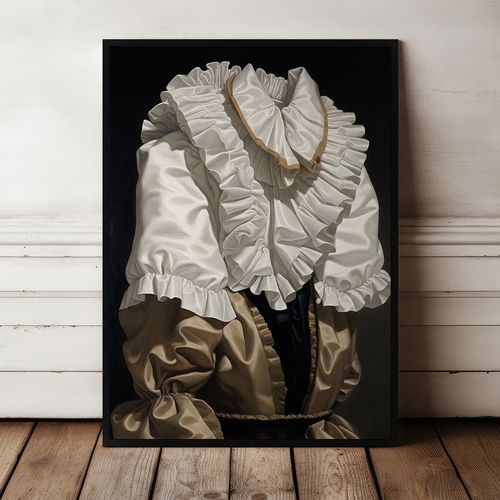 Plakat portret nowoczesny obraz 50x70 cm w czarnej ramie na Arena.pl