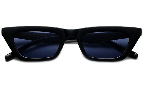 Czarne damskie Przeciwsłoneczne Okulary KOCIE cat retro O72 na Arena.pl