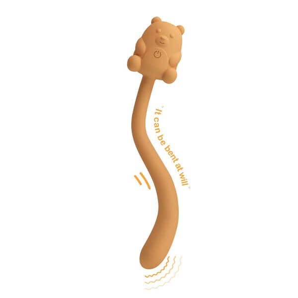 Cute Bear, Flirting Stick, 7 Vibration Functions, Magnetic Usb Charging zdjęcie 3