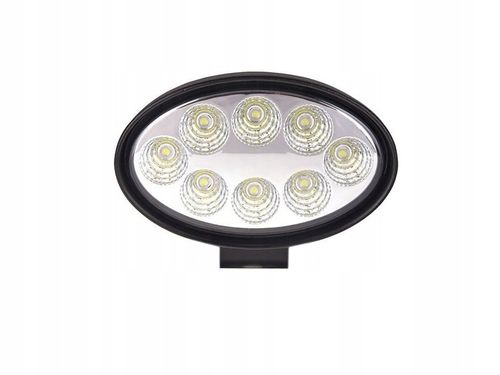 Reflektor roboczy halogen 8-led 24W 1800lm 12V 24V na Arena.pl