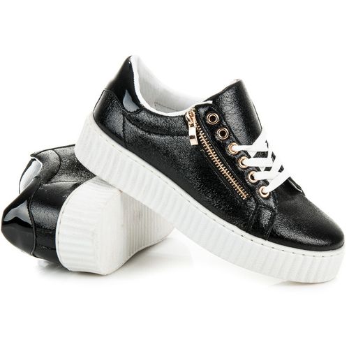 Wiązane trampki na platformie r.40 na Arena.pl