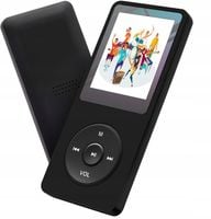 Odtwarzacz muzyczny MP3 Bluetooth Radio FM Przenośny odtwarzacz Czarny