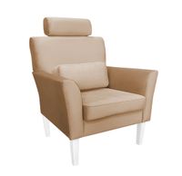 Fotel DENVER nogi białe MG06