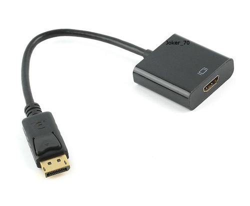 Adapter konwerter kabel DP DisplayPort do HDMI zPL na Arena.pl