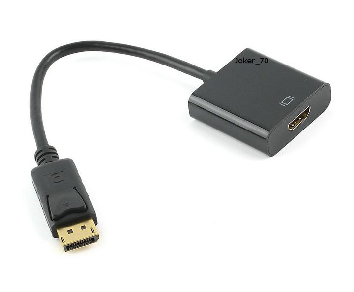 Adapter konwerter kabel DP DisplayPort do HDMI zPL zdjęcie 2
