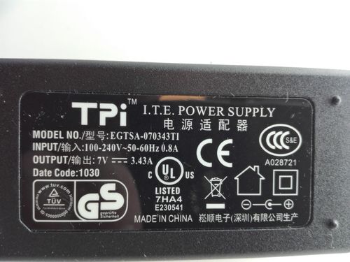 Zasilacz TPI 7V 3,43A na Arena.pl