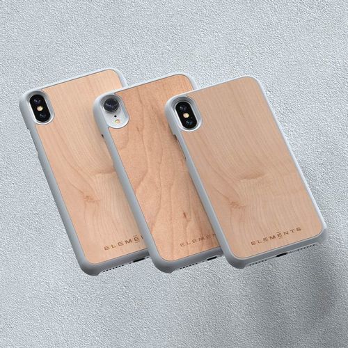 Drewnianie etui do iPhone XR (Light Grey) na Arena.pl