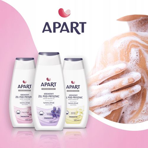 Apart Żel pod Prysznic Damski Vegan 96% Skł Pochodzenia Naturalnego 5x500ml na Arena.pl