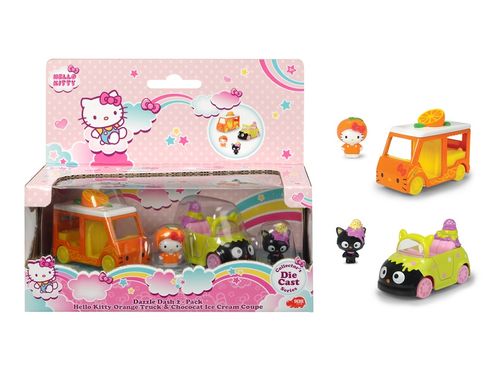 Dickie Hello Kitty Orange Truck Chococat Coup 2pak na Arena.pl