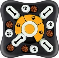 ZABAWKA EDUKACYJNA DLA PSA KOTA WĘCHOWA MISKA MATA GRA NA PRZYSMAKI KARMĘ