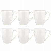 Kubki z uchem do kawy herbaty zestaw kubków 6 szt Altom Design Bella 400 ml