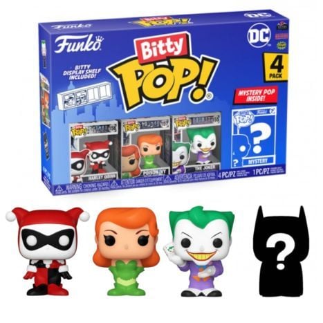funko bitty pop! dc comics harley quinn 2cm 4pak na Arena.pl