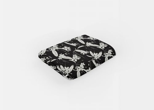 RĘCZNIK Białe kwiaty z twoim dowolnym tekstem 75x50cm 011B na Arena.pl