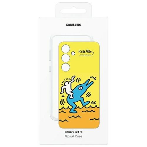 Etui Samsung EF-MS721CYEGWW S24 FES721 żółty/yellow Flipsuit Case na Arena.pl