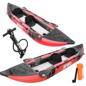 KAJAK 2-OSOBOWY SET 385x96x42CM LAMINOWANY PVC 200KG ENERO