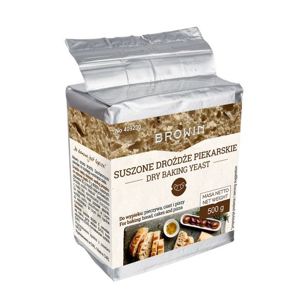Drożdże piekarskie suszone 500g zdjęcie 1
