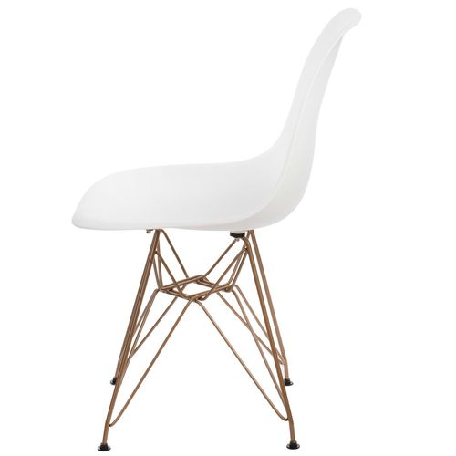 Krzesło P016 Pp Gold Białe na Arena.pl