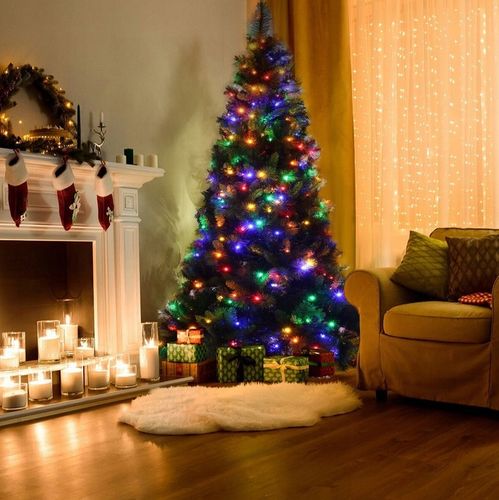 LAMPKI CHOINKOWE 1000 LED ŚWIATEŁKA KOLOROWE CHOINKĘ OŚWIETLENIE ŚWIĄTECZNE na Arena.pl