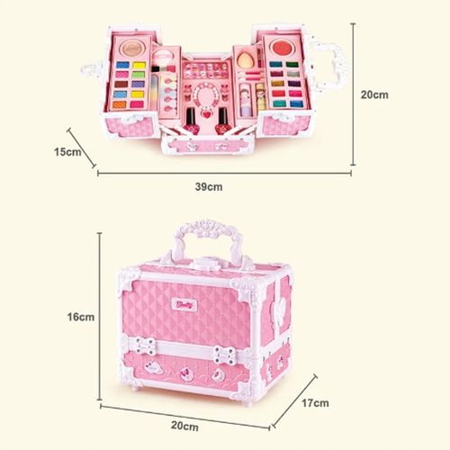 DUŻY ZESTAW KOSMETYKÓW DO MAKIJAŻU I PAZNOKCI MAKEUP DLA DZIECI PREZENT na Arena.pl