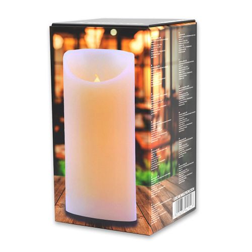DecoKing Świeca LED BIAŁY  15cm na Arena.pl