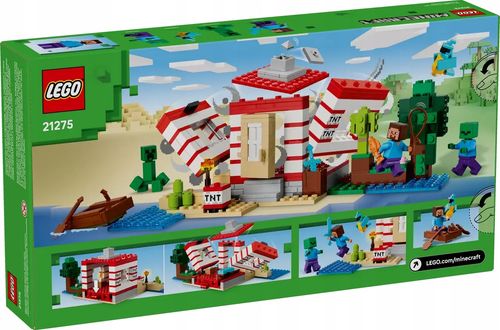 21275 - LEGO Minecraft - Dom TNT w dżungli na Arena.pl