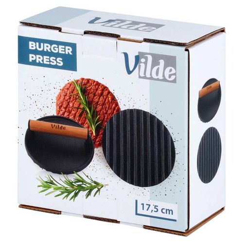 żeliwna praska do grillowania burgerów steków mięsa 259702 na Arena.pl