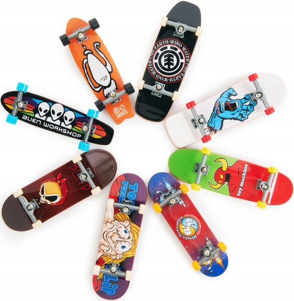 TECH DECK 8 DESKOROLEK FINGERBOARD ZESTAW FLIP ELEMENT BLIND TOY zdjęcie 3