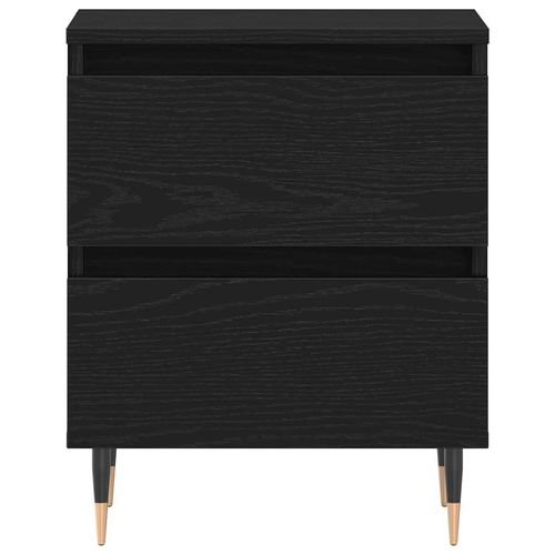 Szafka Nocna z szufladą 2 pcs Czarny dąb 40 x 35 x 50 cm na Arena.pl